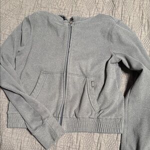 Abercrombie Kids Gray Puffer Jacket